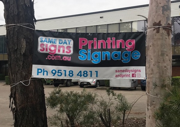 Vinyl Banner Signs