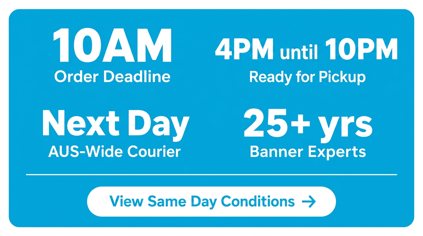 samebanners turnaround time